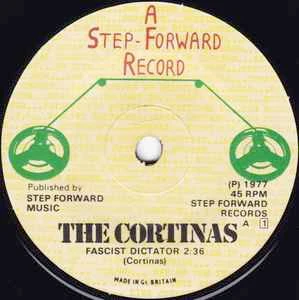 THE CORTINAS, Fascist Dictator / Television Families (Step-Forward Records; 1, UK 1977, Picture Sleeve) 7" VG/VG - Image 3