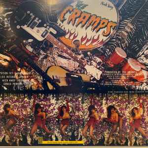 THE CRAMPS, Smell Of Female (Big Beat Records; NED 6, UK 2000s Reissue, "Made in the EU" on labels) LP EX/EX - Image 2