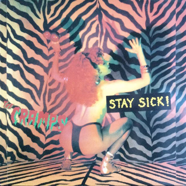 THE CRAMPS, Stay Sick! (Enigma; ENVLP 1001, UK 1990, Inner) LP G/VG+