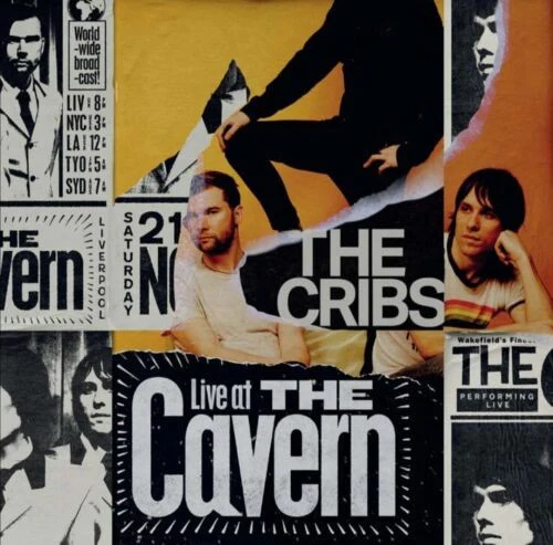 THE CRIBS, Live At The Cavern (Sonic Blew; COOP805LP, UK 2022, Gatefold, 2 Inners, Ltd to 2000) 2xLP EX/EX