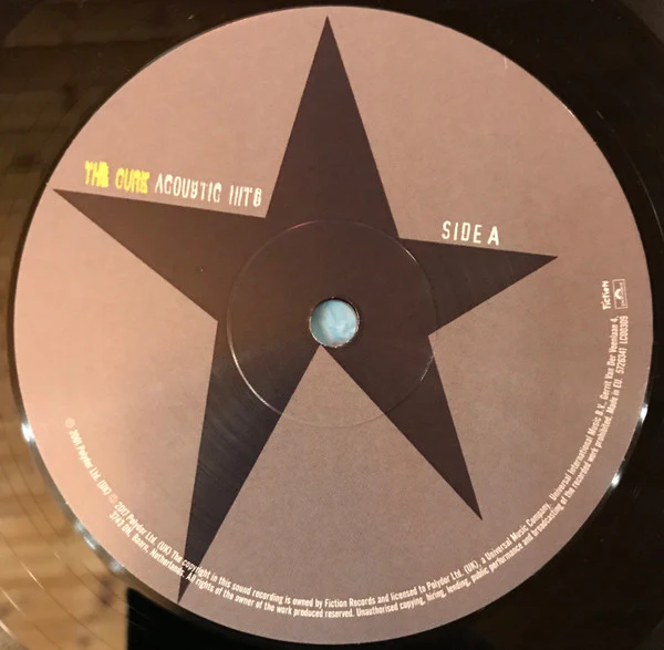 THE CURE, Acoustic Hits  (Polydor  ; 5726340, UK 2017 Reissue, Gatefold, 2 Inners, 180 Gram) 2xLP NEW/NEW - Image 3