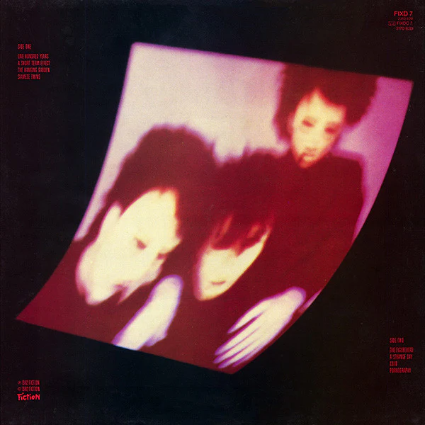 THE CURE, Pornography (Fiction; FIXD7, UK 1982, No Inner) LP G+/G+ - Image 2