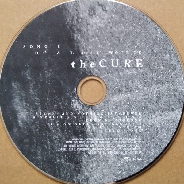 THE CURE, Songs Of A Lost World (Polydor; 7503674, Europe 2024, Fold Over Sleeve, Booklet) CD M/M - Image 3