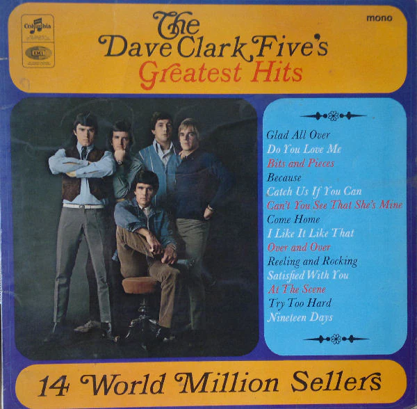 THE DAVE CLARK FIVE, The Dave Clark Five's Greatest Hits (Columbia; SX 6105, UK 1967 Reissue, Laminated Flipback Sleeve), SALE - Up to 50% Off the Original Price  LP VG/VG
