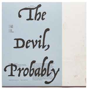 THE DEVIL, PROBABLY, The Devil, Probably (Urpa i musell; UiM 008, Spain 2023) LP VG+/VG+ - Image 2