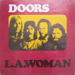 THE DOORS, L.A. Woman (Elektra Butterfly; K 42090, UK 1976 Reissue, Debossed Sleeve) LP VG/VG+