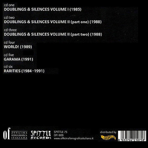 THE DOUBLING RIDERS, The World Of The Doubling Riders (Spittle Records; SPITTLE 75, Italy 2019, Box Set) 6xCD VG+/VG+ - Image 2