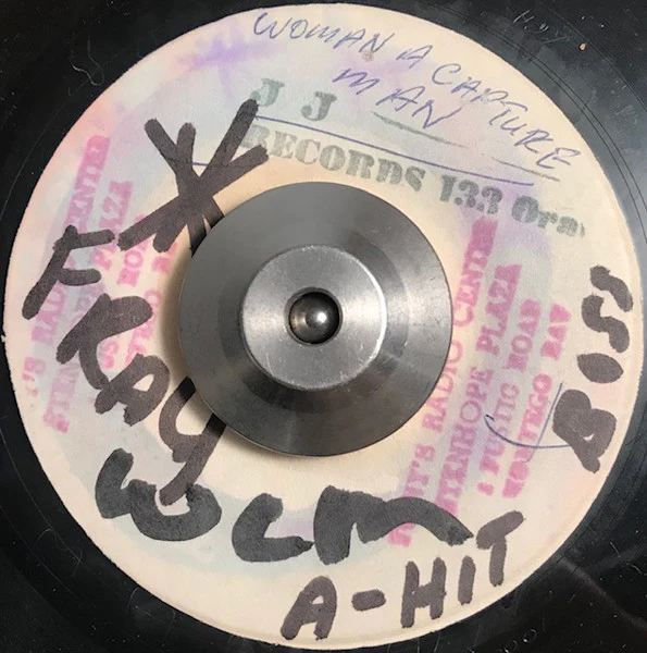 THE ETHIOPIANS, Woman A Capture Man / One Heart (Sir J. J.; , Jamaica 1969, Stamped White Label) 7" /G