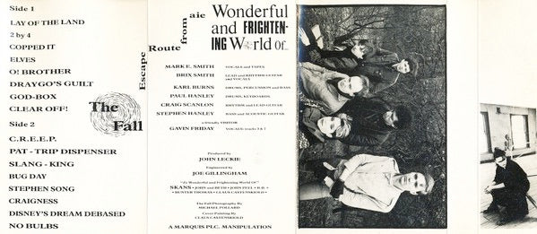THE FALL, Escape Route From Aie / Wonderful And Frightening World Of... (Beggars Banquet; BEGC 58, UK 1988, J - Card, Double Play Cassette) Cassette VG+/VG+ - Image 2
