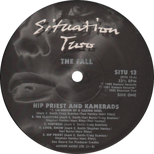 THE FALL, Hip Priest & Kameradas (Situation 2; SITU 13, UK 1985) LP VG/VG+ - Image 3