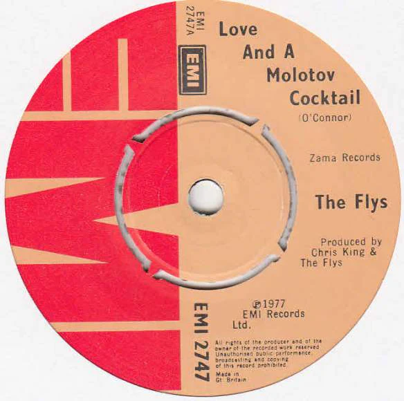 THE FLYS, Love And A Molotov Cocktail / Can I Crash Here? / Civilization (EMI; EMI 2747, UK 1978, Picture Sleeve) 7" VG+/EX - Image 3