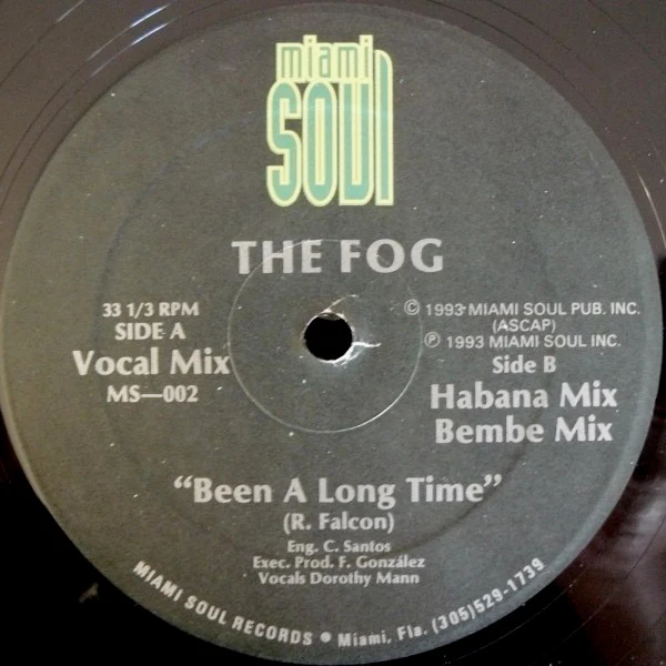 THE FOG, Been A Long Time (Vocal / Habana / Bembe Mix) (Miami Soul; MS-002, US 1993, Plain Sleeve) 12" /VG+