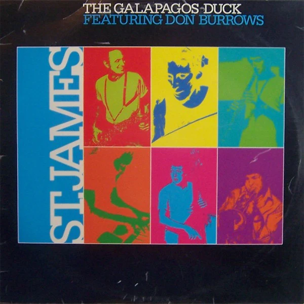 THE GALAPAGOS DUCK FEATURING DON BURROWS, St James (44 Records; 6357 704, Australia 1976) LP VG/VG