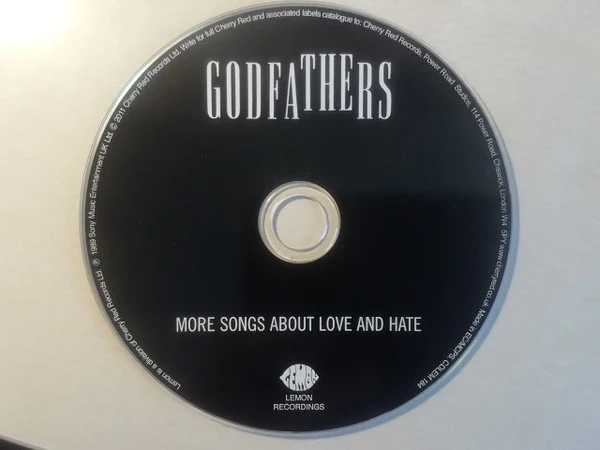 THE GODFATHERS, More Songs About Love & Hate (Lemon Recordings; CDLEM 184, UK 2011, Jewel Case) CD VG+/VG+ - Image 3