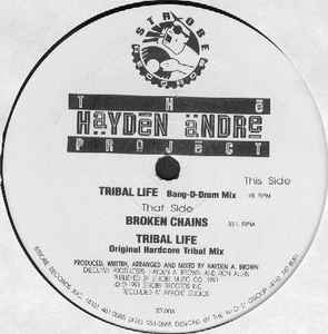 THE HAYDEN ANDRE PROJECT*, Tribal Life (4AD; ST-008, Canada 1991, Picture Sleeve) 12" VG+/VG - Image 3