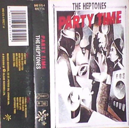 THE HEPTONES, Party Time (Island Records; 846 570-4, UK ) Cassette VG+/VG+