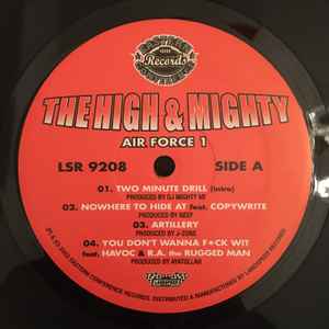 THE HIGH & MIGHTY, Air Force 1 (Landspeed Records; LSR 9208, US 2002) LP EX/EX - Image 3