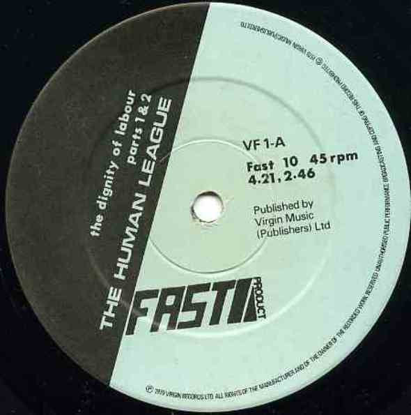THE HUMAN LEAGUE, The Dignity of Labour Pts 1-4 (Fast Product; VF1, UK 1979, With Flexi) 12" VG/VG - Image 3