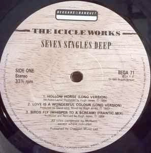 THE ICICLE WORKS, Seven Singles Deep (Beggars Banquet; BEGA 71, UK 1986, Gatefold) LP VG+/VG+ - Image 3