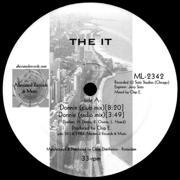 THE IT, Donnie (Alleviated Records; ML-2342, Netherlands 2014 Reissue) 12" /VG