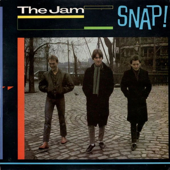 THE JAM, Snap (Polydor; SNAP 1, UK 1983, Gatefold, 2 Inners, No Bonus 7", Sticker on Sleeve) 2xLP VG/VG+