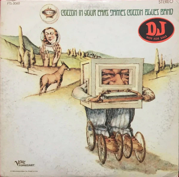 THE JAMES COTTON BLUES BAND, Cotton In Your Ears (Verve Forecast ; FTS3060, US 1968, Promo, Stickered Sleeve) LP VG/VG+