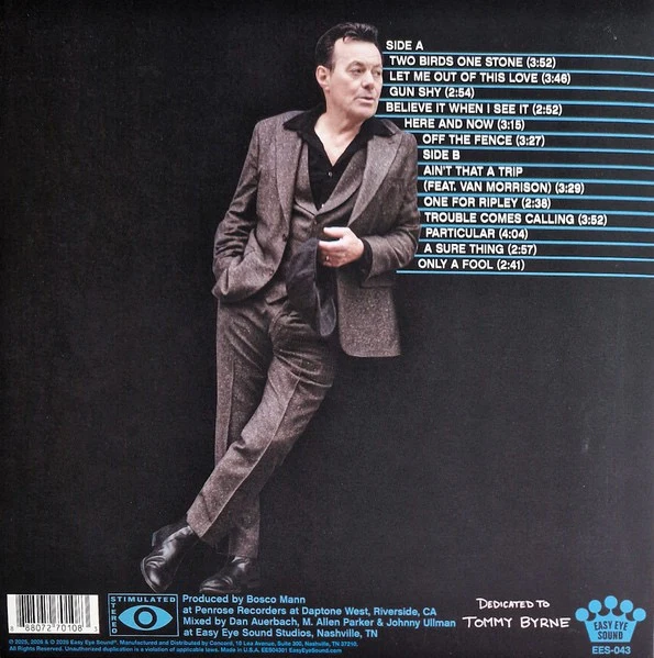 THE JAMES HUNTER SIX, Off The Fence (Easy Eye Sound; EES-043, Worldwide 2026, Insert, Teal & White Marble Vinyl) LP VG/VG+ - Image 2