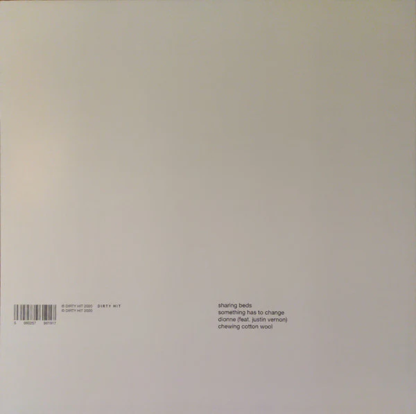 THE JAPANESE HOUSE, Chewing Cotton Wool (Dirty Hit; DH00932, UK 2023 Reissue, Clear Vinyl) LP VG+/EX - Image 2