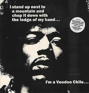 THE JIMI HENDRIX EXPERIENCE, All Along The Watchtower / Voodoo Chile / Hey Joe (Polydor; PO 100, UK 1990 Reissue, Hype Stickered Sleeve) 7" EP VG+/EX