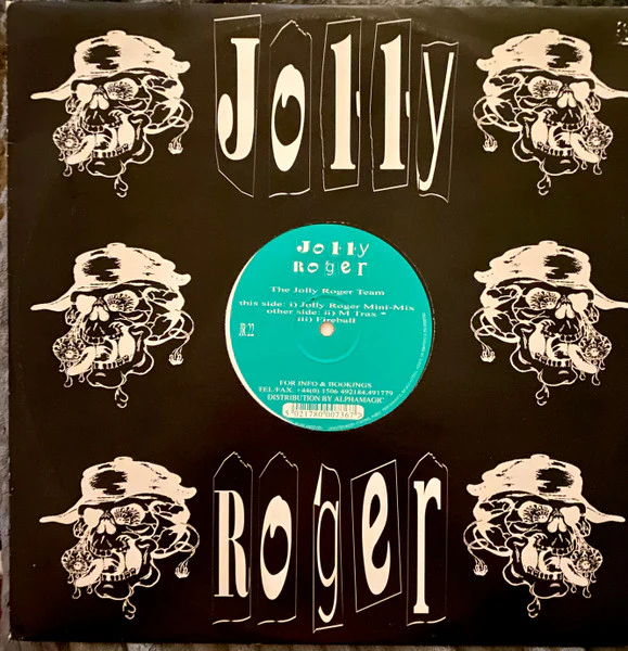 THE JOLLY ROGER TEAM, The Jolly Roger Team EP (Jolly Roger Records; JR22, UK 1996, Semi Die Cut Company Sleeve), SALE - Up to 50% Off the Original Price  12" VG/G+ - Image 3