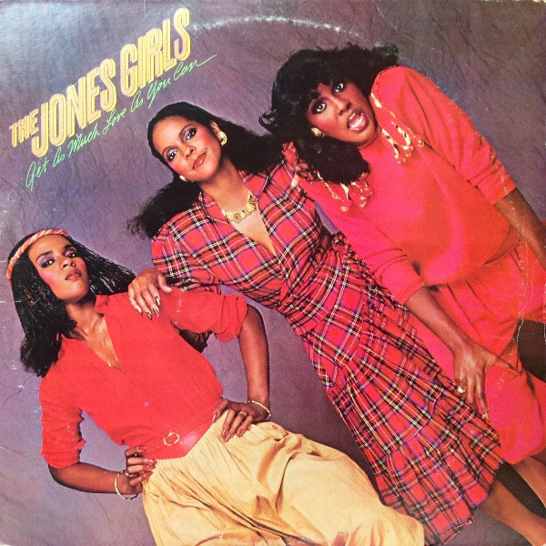 THE JONES GIRLS, Get As Much Love As You Can (Philadelphia International Records; FZ 37627, US 1981, Picture Sleeve) LP VG+/VG