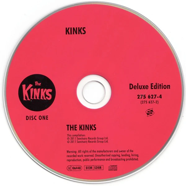 THE KINKS, Kinks (Sanctuary; 275 627-4, UK & Europe 2014, Digipak, Deluxe Edition ) 2xCD VG+/VG+ - Image 3
