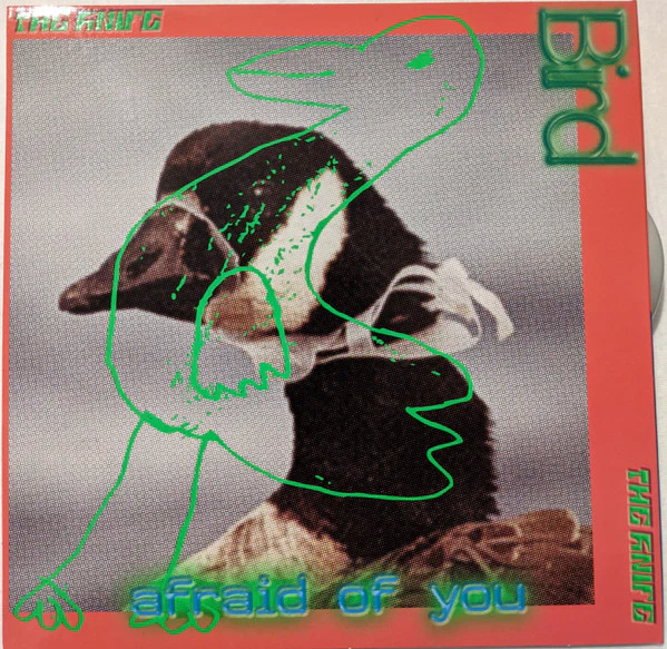 THE KNIFE, Afraid Of You / Bird (Rabid Records; RABID006X, Sweden 2021 Reissue, Picture Sleeve, Inner & Insert, Green Vinyl) 7" VG+/VG+ - Image 2