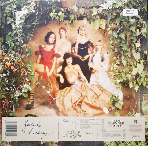 THE LAST DINNER PARTY, Prelude To Ecstasy (Island Records; 5851903, Worldwide 2024, Inner, Poster) LP NEW/NEW - Image 2