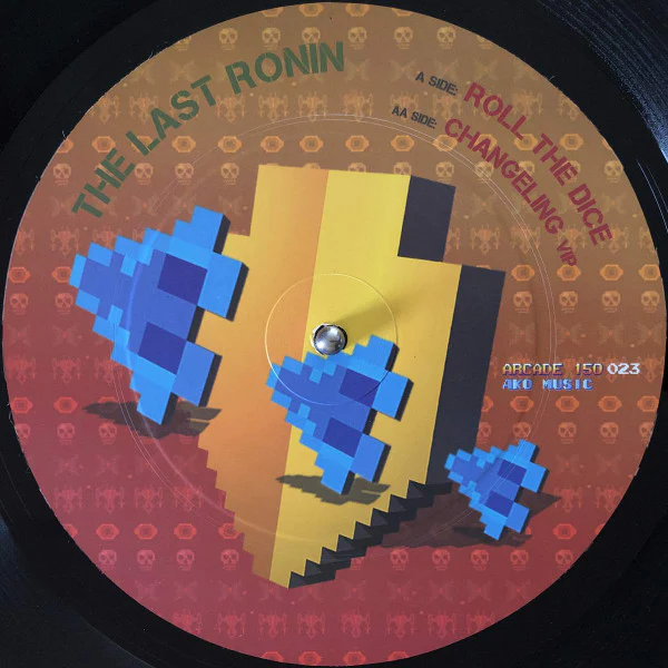 THE LAST RONIN, Roll The Dice / Changeling (VIP) (AKO150 Arcade; ARCADE 150 023, UK 2022, Die Cut Company Sleeve) 12" VG/VG+