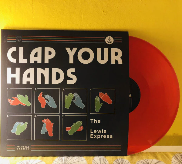 THE LEWIS EXPRESS, Clap Your Hands (ATA Records; ATALP016, UK 2019, Red Vinyl, Limited Edition) LP VG/VG - Image 2
