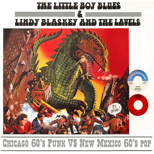 THE LITTLE BOY BLUES & LINDY BLASKEY AND THE LAVELS, Chicago 60's Punk Vs New Mexico 60's Pop (Eva; 12065, France 1988), SALE - Up to 50% Off the Original Price LP VG/VG