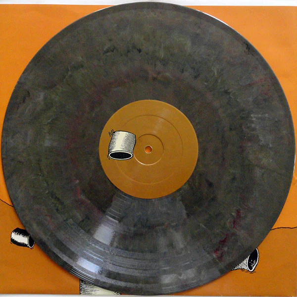 THE LOCUST, Safety Second, Body Last (Radio Surgery; #1, US 2005, Inner, Grey Marbled Vinyl) 12" EP VG/VG+ - Image 3