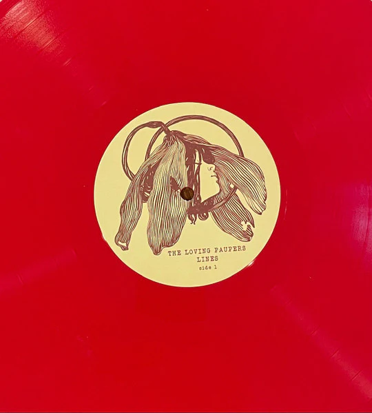 THE LOVING PAUPERS, Lines (Jump Up! Records; JUMP147LP, US 2019, Red Vinyl. Limited to 400 Copies.), SALE - Up to 50% Off the Original Price  LP VG+/VG - Image 2