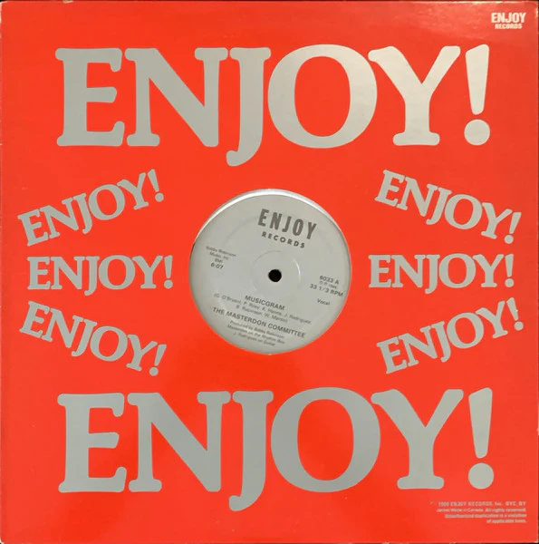 THE MASTERDON COMMITTEE, Musicgram (Enjoy Records; 6033, US 1984, Company Sleeve), SALE - Up to 50% Off the Original Price  12" VG+/VG+
