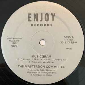 THE MASTERDON COMMITTEE, Musicgram (Enjoy Records; 6033, US 1984, Company Sleeve), SALE - Up to 50% Off the Original Price  12" VG+/VG+ - Image 2