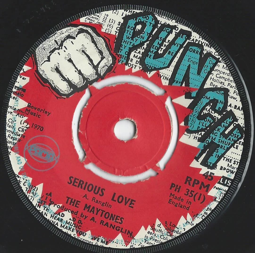 THE MAYTONES / KEALIN BECKFORD, Serious Love / Musical Combination (Punch; PH 35, UK 1970, 4-Prong Centre), SALE - Up to 50% Off the Original Price 7" /G+