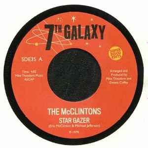 THE MCCLINTONS, Star Gazer / Dream Baby Blue (Super Disco Edits; SDE35, UK 2018, Company Sleeve) 7" /G+