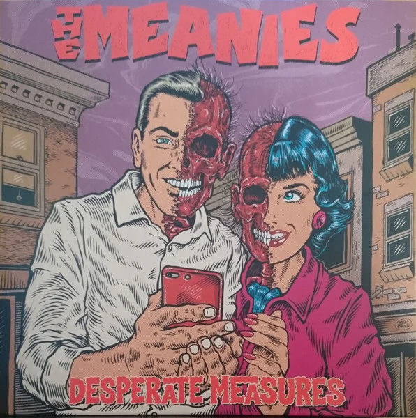 THE MEANIES, Desperate Measures (Folc Records; FOLC 134, Europe 2020, Inner) LP VG+/VG+