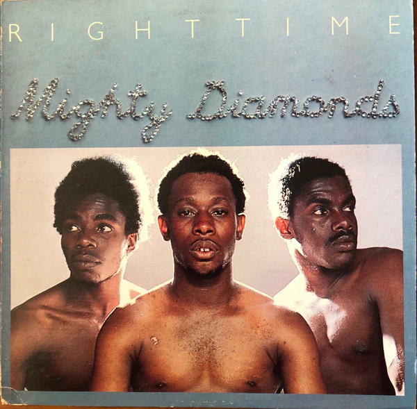 THE MIGHTY DIAMONDS, Right Time (Virgin; AL 34235, US 1976, Inner) LP G/VG