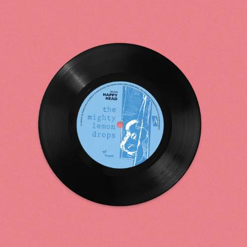 THE MIGHTY LEMON DROPS, Happy Head (40th Anniversary Edition) - Dinked Edition (Chrysalis; CRV2316, UK 2026, Marbled Red & Black Vinyl, Dinked Edition No. A.31, Numbered Limited Pressing of  LP NEW/NEW - Image 3
