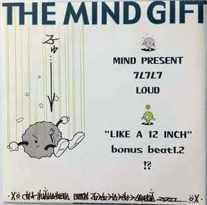 THE MIND GIFT, "Like A 12 Inch" (Small Light Record; SLR7001, Japan 2001, Picture sleeve, Inner, With sticker & card) 7" EP EX/EX - Image 2