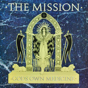 THE MISSION, Gods Own Medicine (Mercury; MERH 102, UK 1986, Embossed Gatefold Sleeve, Inner, First edition) LP VG/VG