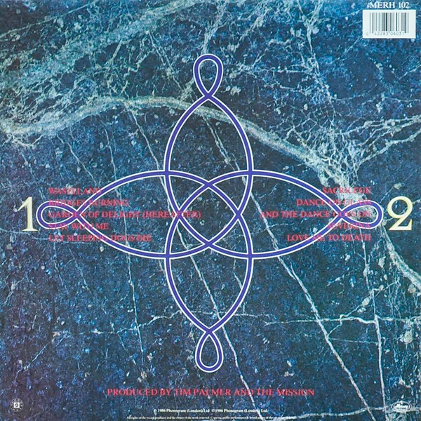 THE MISSION, Gods Own Medicine (Mercury; MERH 102, UK 1986, Embossed Gatefold Sleeve, Inner, First edition) LP VG/VG - Image 2
