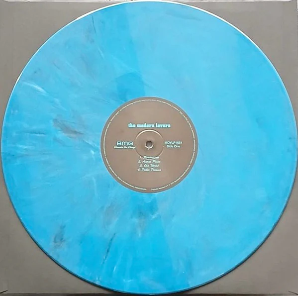 THE MODERN LOVERS, The Modern Lovers (BMG; MOVLP1681, Europe 2025 Reissue, Blue Marbled [Cool Blue] Vinyl, Numbered limited Edition of 4,000) LP NEW/NEW - Image 3